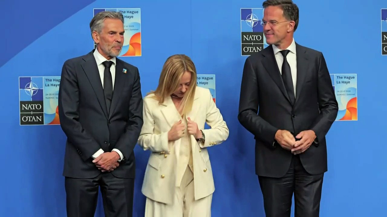 World leaders arrive at NATO summit