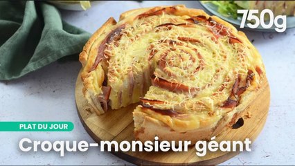 Un croque XXL qui va faire tourner les têtes | 750g