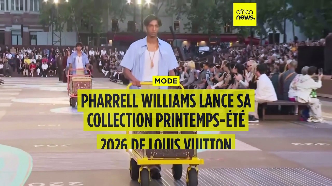 Pharrell Williams lance sa collection Printemps-Eté 2026 de Louis Vuitton