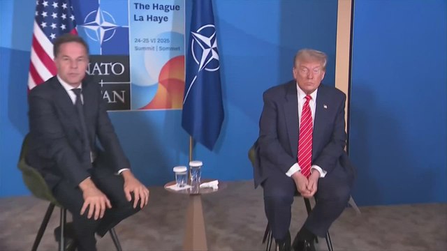 NATO’s Rutte Jokes About Trump’s Tough Talk on Iran and Israel