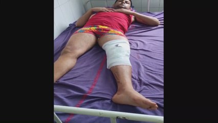 Gurugram (Haryana): Six criminals including gang leader arrested & one injured in police encounter/ visuals/ Sandeep Kumar (Gurugram Police) s/b