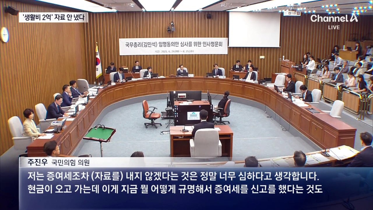 결국 ‘맹탕’ 청문회…김민석 “털릴 만큼 털렸다” 주장