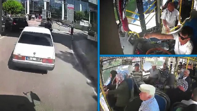 Isparta'da otobüste fenalaşan kadın yolcuyu şöfor hastaneye yetiştirdi