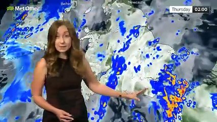 Met Office Wednesday Afternoon Weather Forecast 25/06/2025