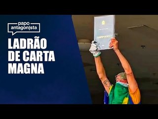 Exclusivo: "Eu quis salvar a Constituição", diz radical que furtou réplica