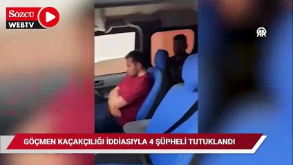 Göçmen kaçakçılığı iddiasıyla 4 şüpheli tutuklandı