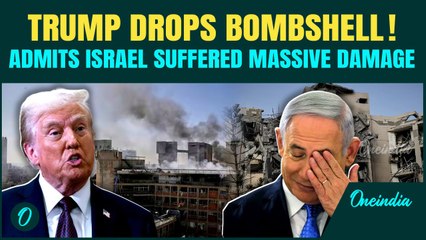 ‘Israel was Hit REALLY Hard’ | Trump Reveals EXTENT of Damage, Signals Iran Ties Possible