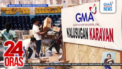 Libreng medical services, hatid ng GMAKF sa mga apektado ng bulkan at panahon sa Bago City | 24 Oras