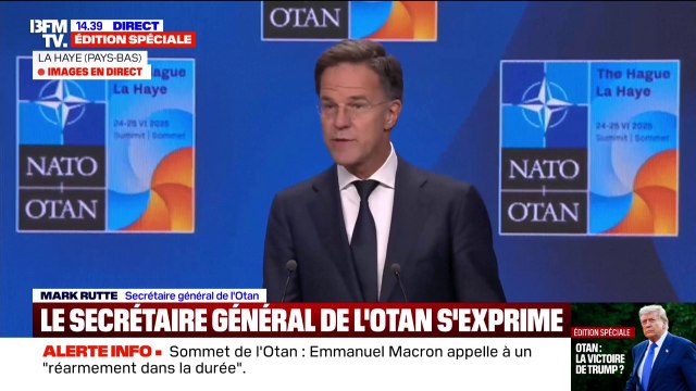 Les États-Unis sont engagés auprès de l'Otan , affirme Mark Rutte, secrétaire général de l'Otan
