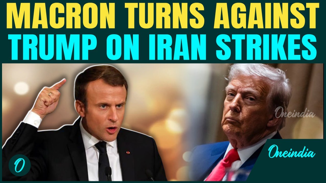Macron BLASTS Trump over U.S Strikes on Iran Nuclear Facilities | ‘ILLEGAL & Violation of Int’l law’