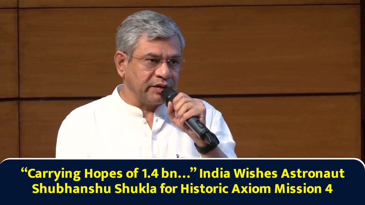 “Carrying Hopes of 1.4 bn…” India Wishes Astronaut Shubhanshu Shukla for Historic Axiom Mission 4
