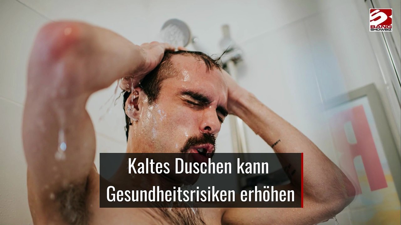 Kaltes Duschen kann Gesundheitsrisiken erhöhen