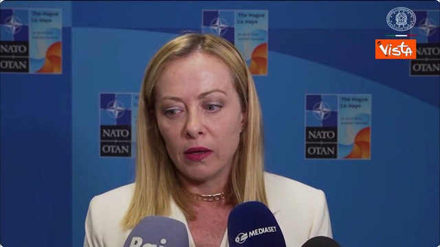 Meloni: Il vertice Nato conferma il sostegno pieno all'Ucraina di tutti gli alleati