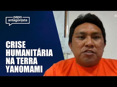 Dário Kopenawa Yanomami fala sobre os problemas dos indígenas com garimpeiros ilegais