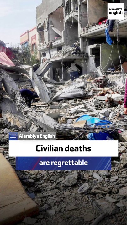 Ex-Israeli defense minister: Civilian deaths are regrettable