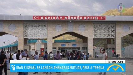 Irán e Israel se lanzan amenazas mutuas, pese a tregua| El Despertador