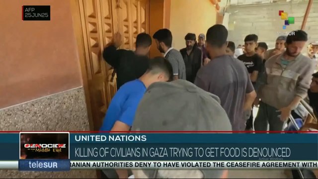 United Nations, killing of civilians in Gaza trying to get food is denounced