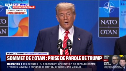 "Nous avons mis fin à la menace critique de l'Iran", assure Donald Trump