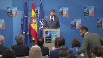 Pedro Sánchez, rueda de prensa OTAN