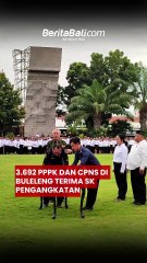 3.692 PPPK Dan CPNS Di Buleleng Terima SK Pengangkatan