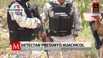 Hallan presunto huachicol en una empresa transportista en Santa Catarina