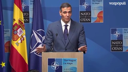 El momento más surrealista de la comparecencia de Sánchez: atentos al grito del final