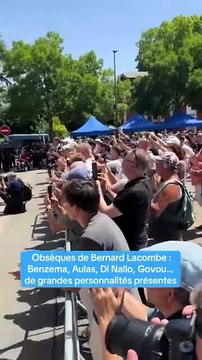 Obsèques de Bernard Lacombe : de grandes personnalités présentes