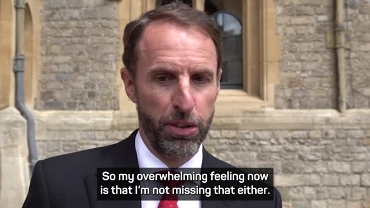 Southgate 'not missing' managing England