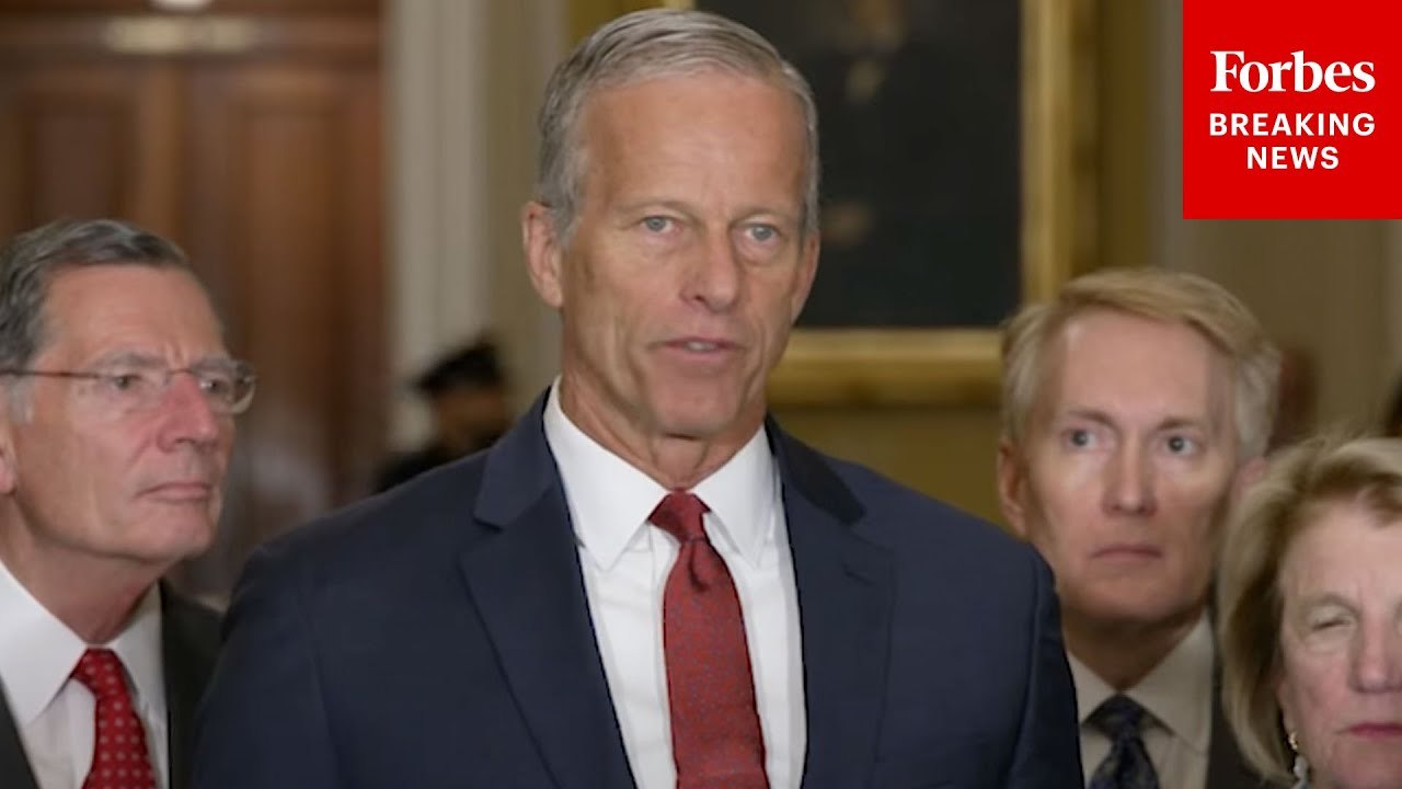 John Thune Asked How Confident He Is He'll Reach 50 Votes For Big Beautiful Bill