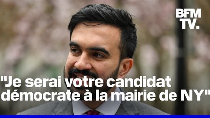 Qui est Zohran Mamdani, le candidat en tête de la primaire démocrate pour la mairie de New York qui se revendique "progressiste et musulman"?