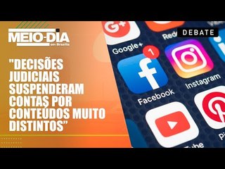 Suspensão de contas em rede social precisa de parâmetros, diz especialista