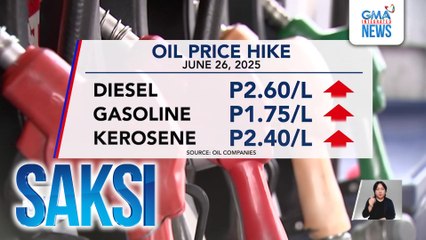 DOE - Rollback, posible sa susunod na linggo kung patuloy ang pagbaba ng presyo ng petrolyo sa World Market | Saksi