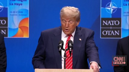 ABD Başkanı Donald Trump, NATO Zirvesi’nde konuştu: İran'la haftaya görüşeceğiz