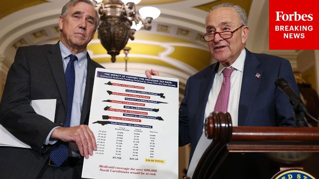 Chuck Schumer, Top Democrats Take Square Aim At 'Big Ugly Bill' And Call Out Steep Cuts To Medicaid