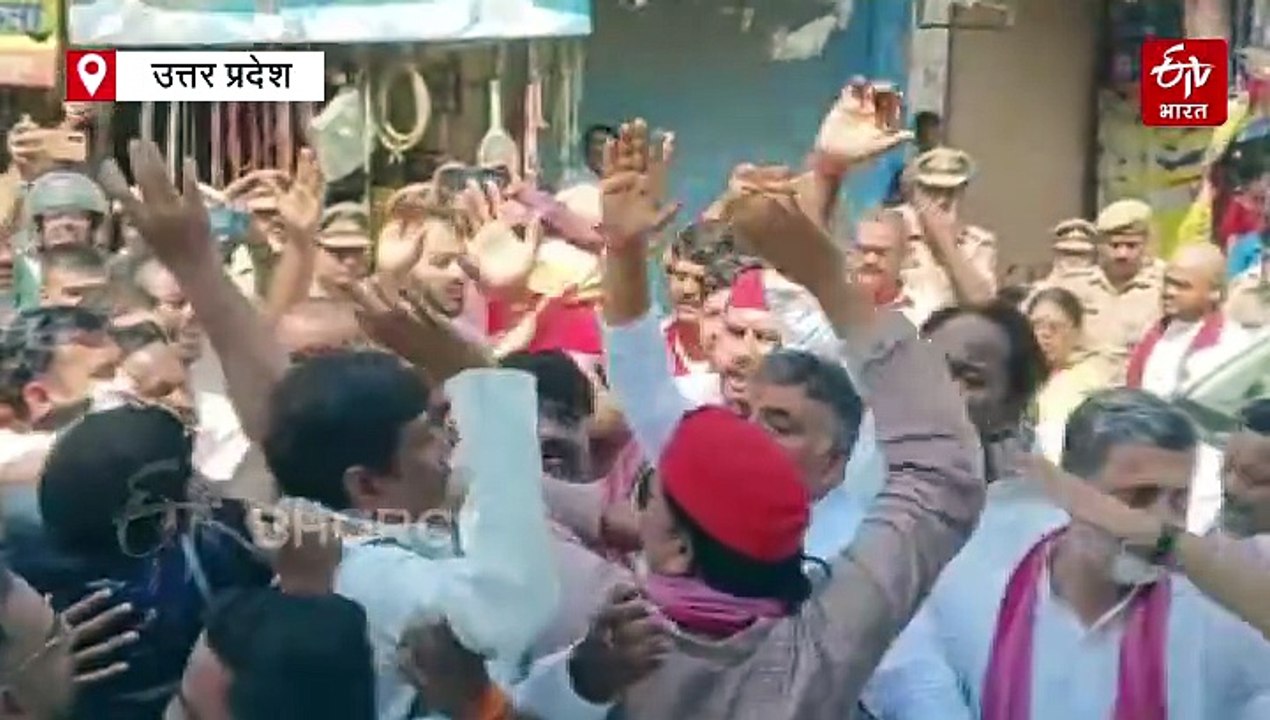 गोरखपुर में बीजेपी-सपा कार्यकर्ता आमने-सामने; व्यापारियों से मिलने पहुंचा था सपा का डेलिगेशन, जेसीबी से रोका रास्ता, गाड़ी का शीशा टूटा