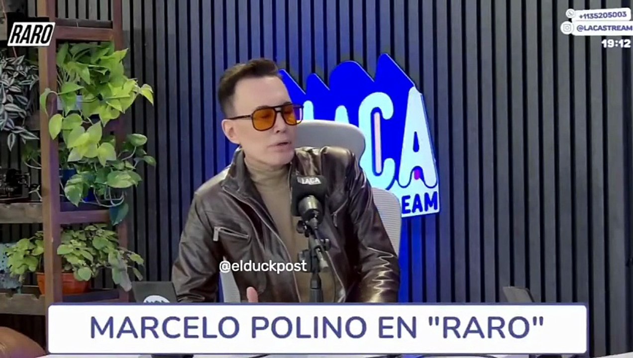 Marcelo Polino habló de su discurso en los Martín Fierro