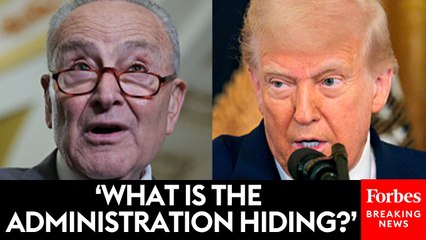 Chuck Schumer Does Not Hold Back Slamming The Trump Administration For Cancelling Meeting On Iran