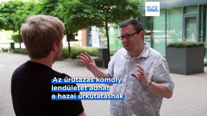 Megkezdte történelmi űrmisszióját a második magyar űrhajós, Kapu Tibor