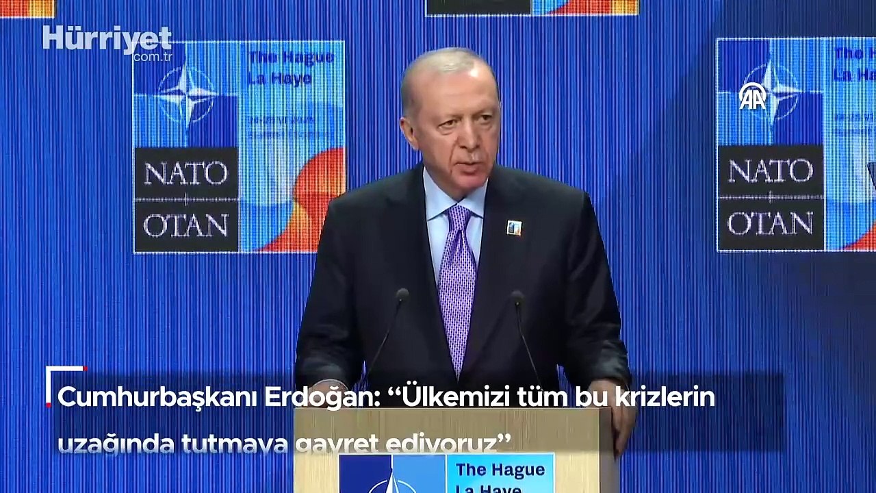 Cumhurbaşkanı Erdoğan: "Ülkemizi tüm bu krizlerin uzağında tutmaya gayret ediyoruz"