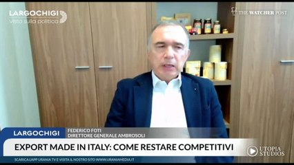 Foti (Ambrosoli): Dazi USA preoccupano