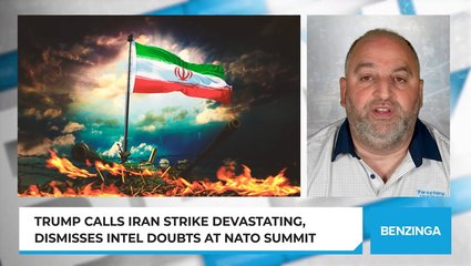 Trump calls Iran strike devastating, dismisses intel doubts at NATO summit