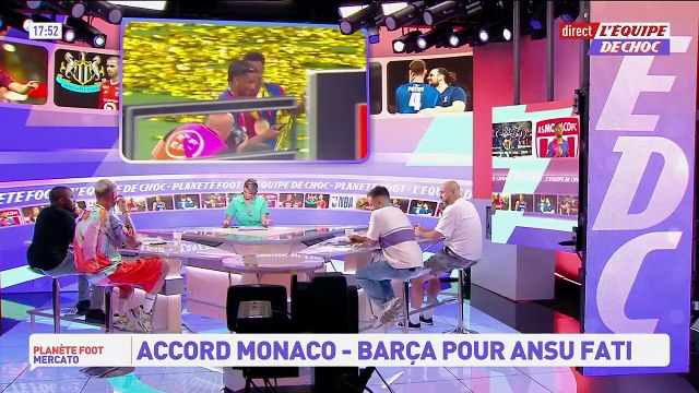 Accord Monaco-FC Barcelone pour Fati - Foot - Transferts