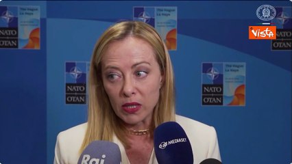 Vertice Nato, Meloni ai cronisti: Non vi capisco se mi fate dieci domande insieme