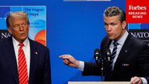 'There's A Reason The President Calls Out Fake News For What It Is': Hegseth Speaks To Press At NATO