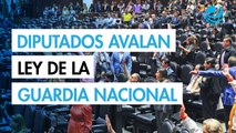 Diputados avalan nueva ley de la Guardia Nacional; concretan su militarización