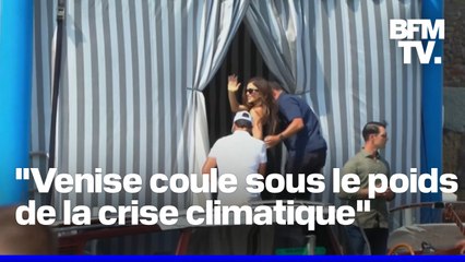 Le couple Bezos arrive à Venise pour leur mariage malgré la colère des habitants