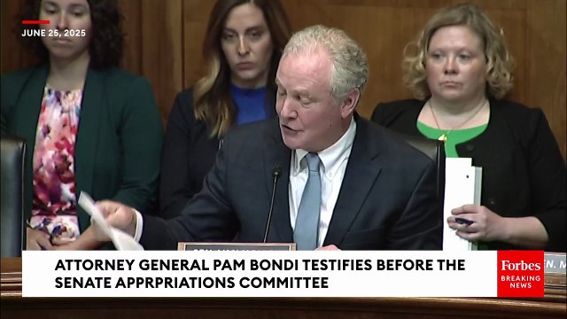 Van Hollen Tells Pam Bondi That DOJ Is Failing To Uphold The Rule Of Law And Defend The Constitution