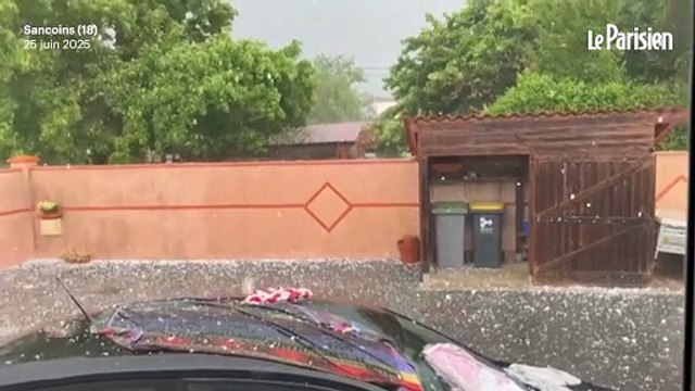 Grêle, éclairs, pluie, bourrasques : de violents orages à travers toute la France