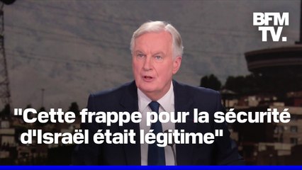 Iran, François Bayrou...L'interview en intégralité de Michel Barnier, ancien Premier ministre