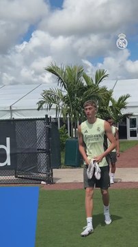 Mbappé regresa a los entrenamientos con el Real Madrid